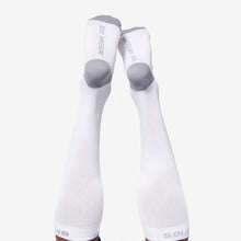 Load image into Gallery viewer, men's White 100% Awesome  - Compression Socks
